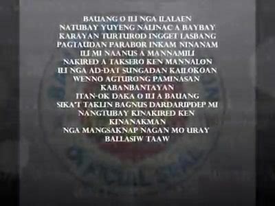 bauang hymn lyrics